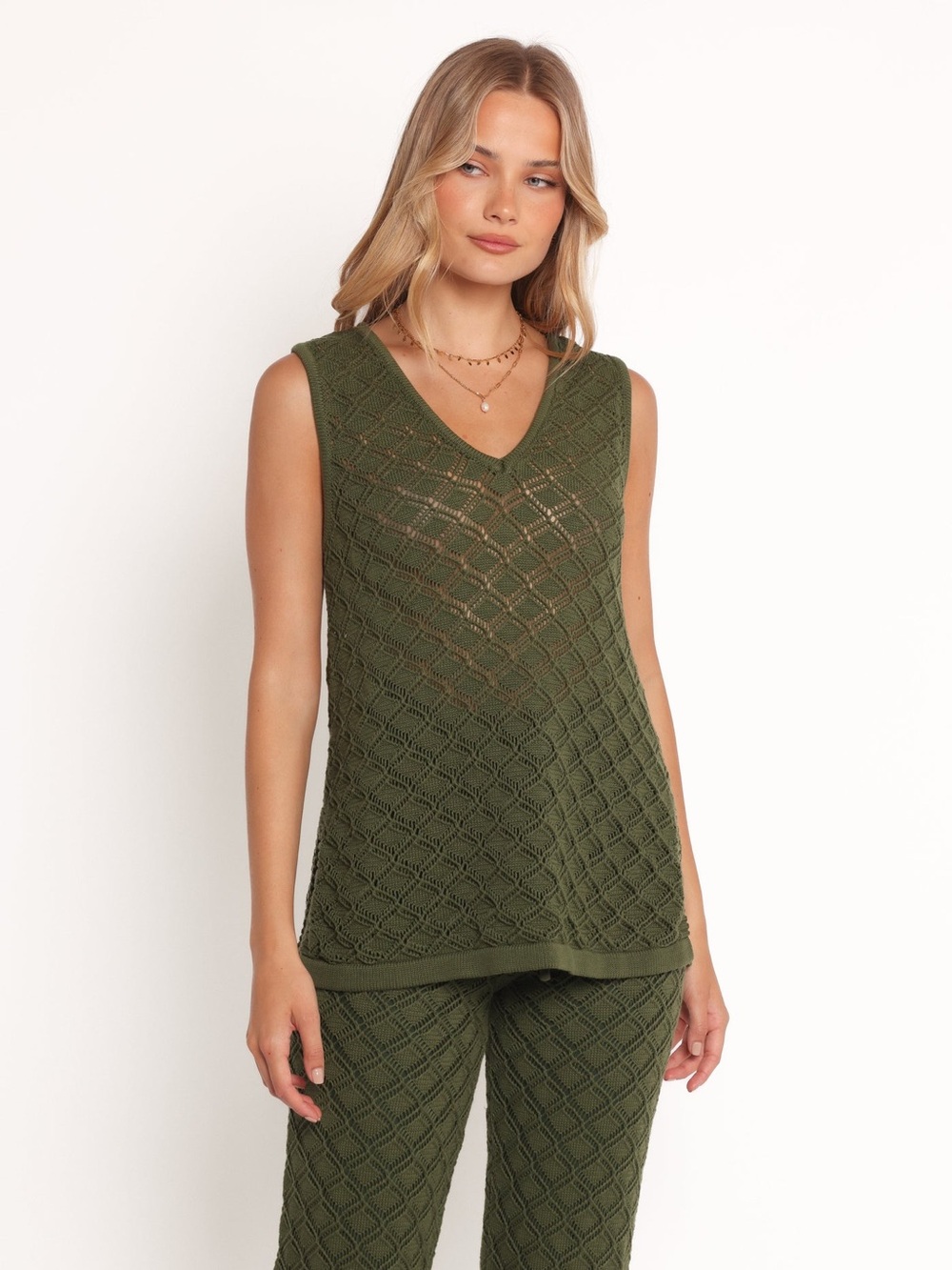 Petal & Pup Sable Textured Knit Top